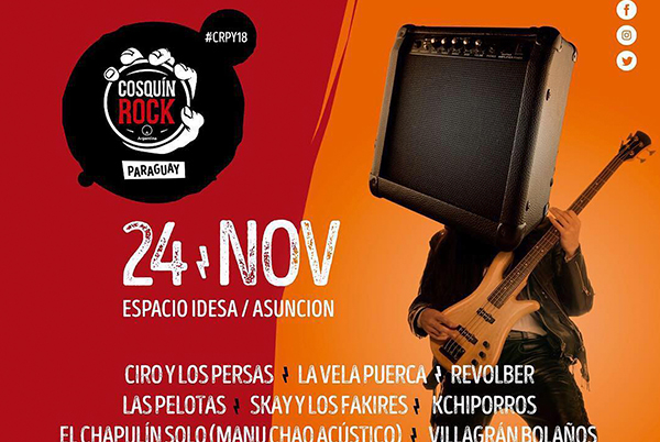 Cosquín Rock Paraguay 2018