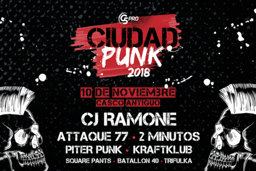 Ciudad Punk vol 1: CJ Ramone, Ataque 77, 2 minutos y Kraftklub